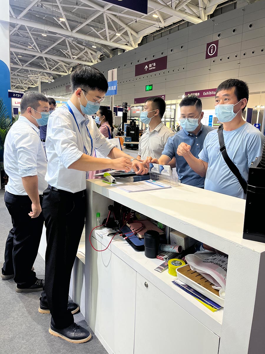 2022ITES深圳工業(yè)展展會(huì)現(xiàn)場(chǎng)第二天